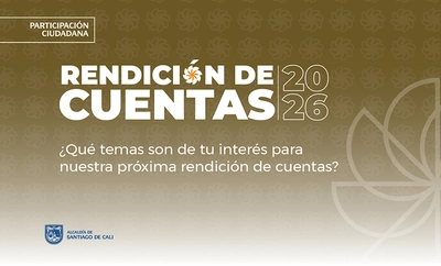 Los caleños definirán los temas de la rendición de cuentas de la Secretaría de Desarrollo Territorial y Participación Ciudadana: te contamos cómo participar