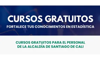Se abre en Cali formación gratuita con el DANE: 11 cursos virtuales gratuitos dirigido a personal vinculado a la Alcaldía de Santiago de Cali.