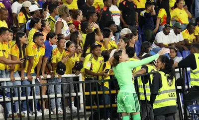 “Cali es el jugador número 12, fuimos felices”: selección Colombia se despidió luego de doblete en el Pascual Guerrero