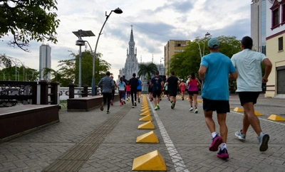Atletas internacionales y locales cierran sus entrenamientos para llegar en gran forma a la Maratón de Cali 2026