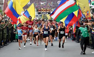 Con la carrera 4.2 K recreativa, inició la Maratón de Cali 2026