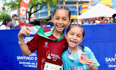 La familia se reunió en torno a la carrera 4.2K y la 1.6K kids de la Maratón de Cali 2026