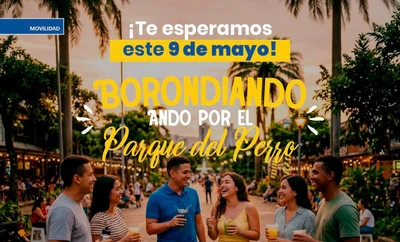 ‘Borondiando Ando’: movilidad, gastronomía y fiesta ciudadana se vivirán el 9 de mayo en el Parque del Perro