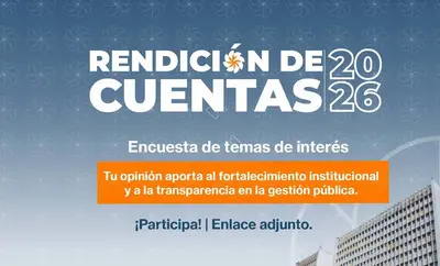 Participa en la encuesta de temas de interés para la Primera Rendición de Cuentas 2026 del DADII