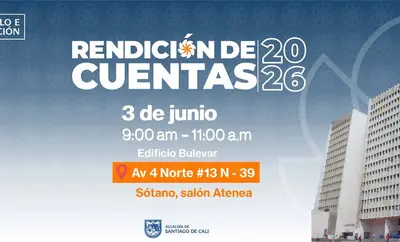 El Departamento Administrativo de Desarrollo e Innovación Institucional de la Alcaldía de Cali rendirá cuentas el 3 de junio