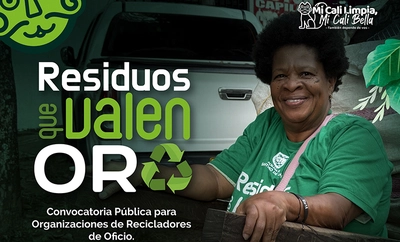 Convocatoria ‘Residuos que valen Oro’ impulsa el aprovechamiento y apoyo a recicladores de oficio en Cali