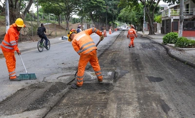 La recuperación de la Carrera 9 Norte arrancó y tiene felices a los habitantes del barrio Floralia