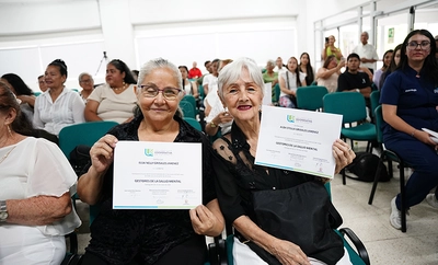 El Programa Persona Mayor de la Alcaldía de Cali graduó 50 beneficiarios como Gestores en Salud Mental