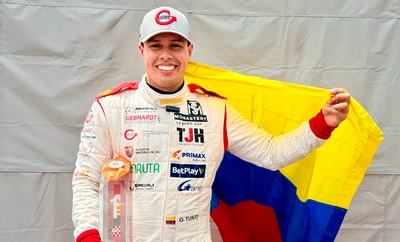 El piloto caleño Óscar Tunjo logró dos nuevas victorias en el ‘Campeonato IMSA’, en Estados Unidos