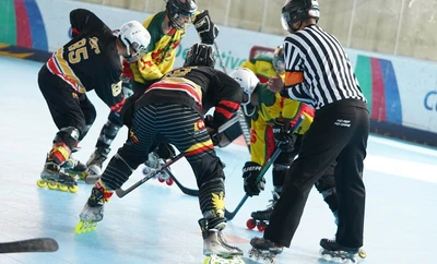 El Coliseo Miguel Calero es epicentro del ‘Nacional Interligas de Hockey en Línea 2026’: desde el 12 de junio