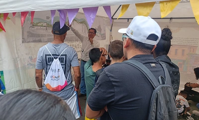 En el Día Mundial de la Bicicleta, habitantes de Petecuy conocieron detalles del Corredor Ambiental Jarillón del Río Cauca