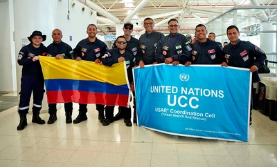 Cali apoya a Venezuela con equipo especializado de búsqueda y rescate y línea de reencuentro familiar