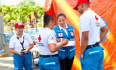 Alcaldía de Cali habilita punto de atención para venezolanos que buscan información de familiares afectados por terremotos
