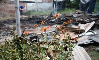 Incendio afectó la huerta comunitaria del jarillón en Calimío Norte