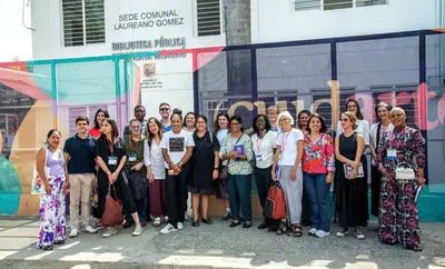El Sistema Distrital de Cuidado recibió delegaciones internacionales en el ‘CuidArte’ de la Comuna 15