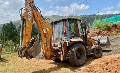 Gobierno de Alejandro Eder comenzó la recuperación de la vía al corregimiento Los Andes: atrás quedarán años de una trocha intransitable
