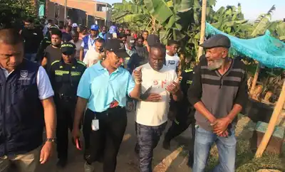 Alcaldía de Cali adelanta diligencia de restitución en Brisas de las Torres