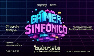 El Teatro Municipal Enrique Buenaventura presenta ‘Gamer Sinfónico’