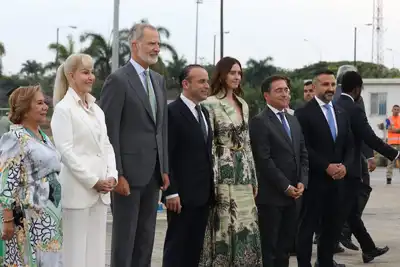 Cali recibió al rey Felipe VI de España y otras delegaciones que asistirán a la posesión presidencial