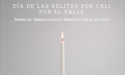 Cali y el Valle del Cauca encenderán  una velita por la esperanza, la paz y el consuelo
