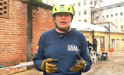 Julieth Velásquez, bombera bogotana que planificó la esperanza en Cali