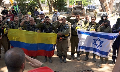 Delegación de Israel en Cali realiza sentido homenaje a las víctimas del terremoto