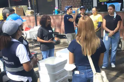 Así operó el puesto de Mando Unificado en el edificio Ana Pilar, donde fueron rescatados 17 cuerpos y una persona con vida