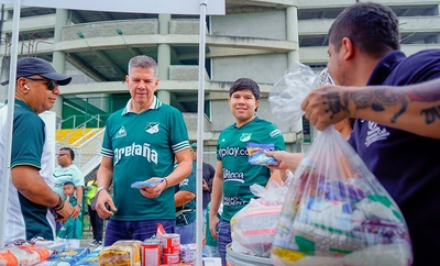 ‘Donatón’ en el estadio del Deportivo Cali ratificó la solidaridad con los damnificados del terremoto