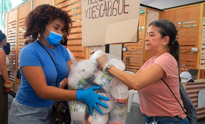 Santander se une a Cali con 35 toneladas de ayudas para los damnificados por el terremoto