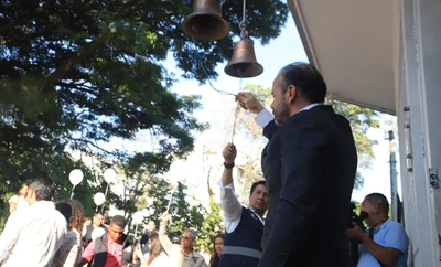 En Cali sonaron 154 campanadas en homenaje a las víctimas del terremoto: un mes después