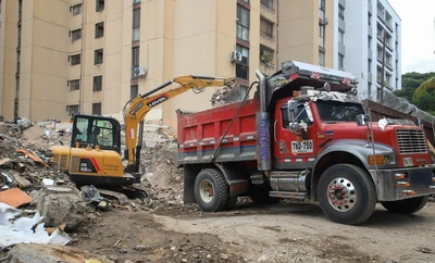 99 mil toneladas de escombros han sido retiradas de los edificios colapsados en Cali