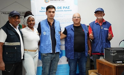 Jueces de Paz fortalecen su labor con equipos de oficina