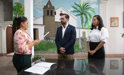 Nicolás Gómez Arenas se posesionó como alcalde ad hoc y acordó con Planeación la hoja de ruta que seguirá el POT de Cali