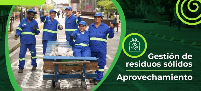 Gestión de residuos sólidos - Aprovechamiento