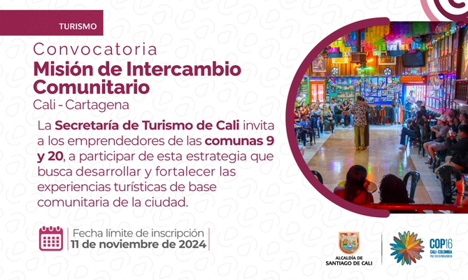 Misión de Intercambio Comunitario: Cali-Cartagena
