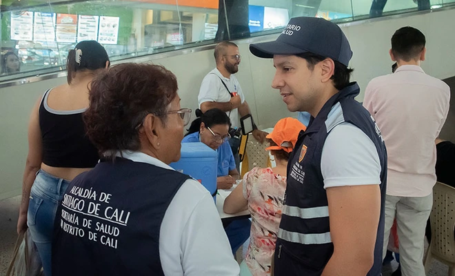 Viajeros podrán vacunarse contra fiebre amarilla en la Terminal de Cali durante Semana Santa