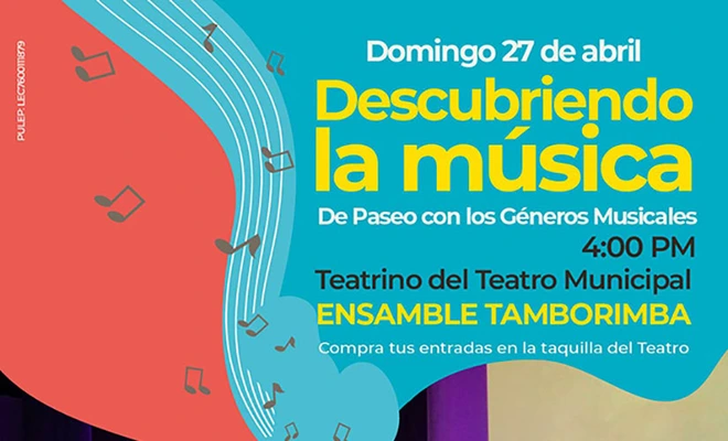 Disfruta de una tarde en familia “De Paseo por los Géneros Musicales” con Descubriendo la Música