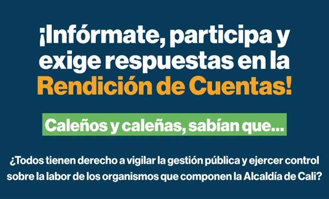 ¿Sabes qué es el control social? ¡Infórmate y participa!