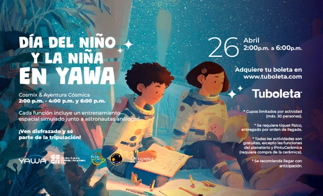 Aventuras Cósmicas para niños y niñas en Yawa