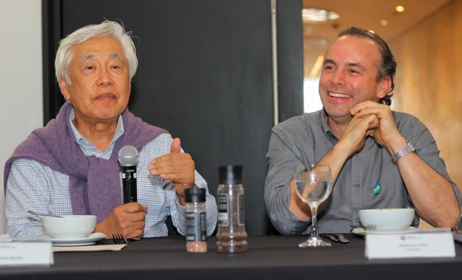 Alejandro Eder firma carta de intención con el urbanista surcoreano YoungHoon KWAAK: se construirá una gran visión de desarrollo para Cali