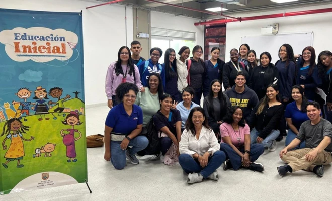 32 practicantes de terapia ocupacional de la Escuela Nacional del Deporte fortalecerán el desarrollo integral de estudiantes de primera infancia