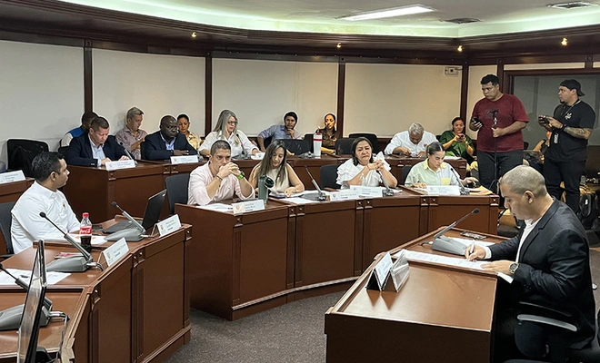 ‘Predial Social’ inicia su recorrido en el Concejo de Cali, comisión de presupuesto abrió su estudio