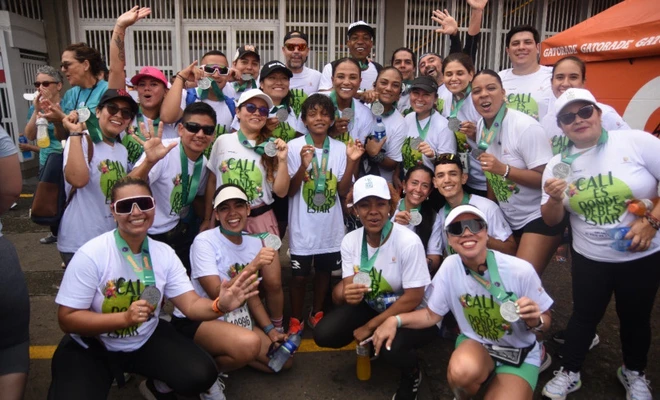 Embajadores de ‘Cali es donde debes estar’ corrieron los 4.2k de la Maratón: “esta carrera nos reivindica como la Capital Deportiva de América”