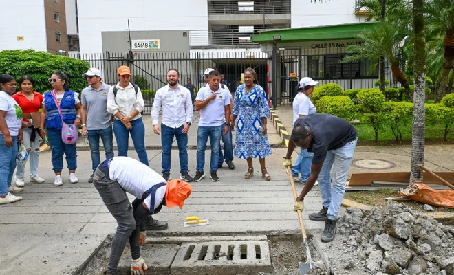 Alcaldía de Cali le cumple a los habitantes de la Comuna 17