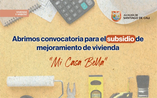 Convocatoria Mi Casa Bella