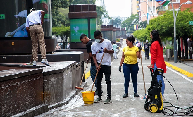 Comerciantes del Bulevar del Río se unen por la limpieza y hacen un llamado a la corresponsabilidad ciudadana