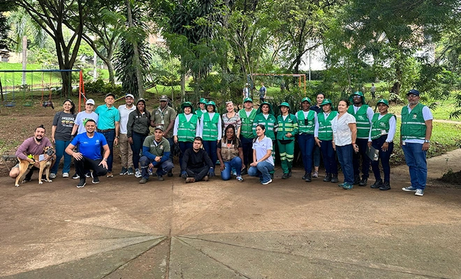 Alcaldía de Cali embelleció el parque Las Palmas