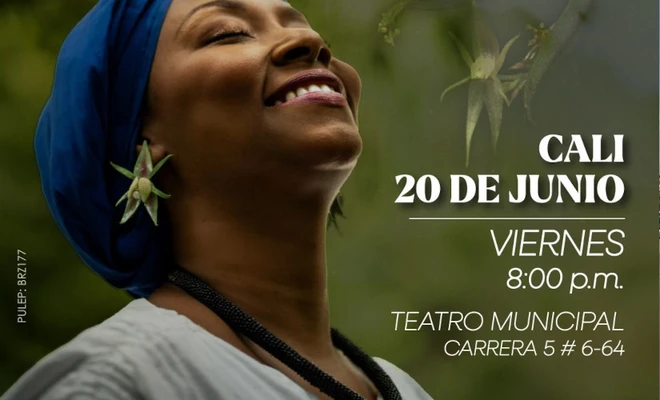 Cali suena a Pacífico: Nidia Góngora lanza su nuevo álbum en el Teatro Municipal este viernes