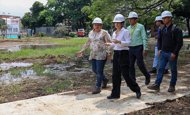 Avanza la recuperación de trece parques y zonas verdes de la ciudad
