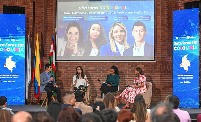 Avances hacia una ciudad inteligente: líderes regionales presentaron la  agenda estratégica digital en el ‘Foro TIC Cali’